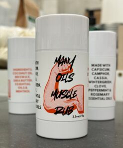 Many Oils Muscle Rub – 2.5oz Twist-Up Relief Stick