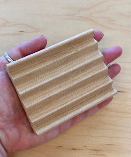 Large Wood Soap Dish