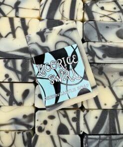 Licorice Swirl Soap