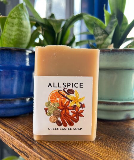 Allspice Vegan Soap | Greencastle Original 4 oz. Bar