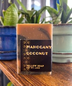 Mahogany Coconut Tallow Soap