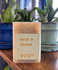 Sage & Cedar Tallow Soap