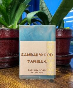 Sandalwood Vanilla Tallow Soap