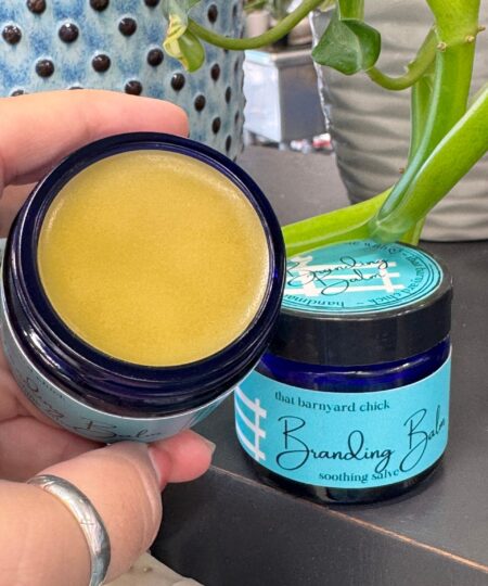 That Barnyard Chick Herb Infused Branding Balm
