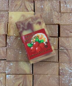 Orange Cranberry Spice Soap | Limited Holiday Edition Soap