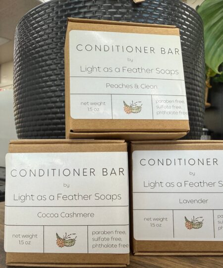 Zero-Waste Solid Conditioner Bar