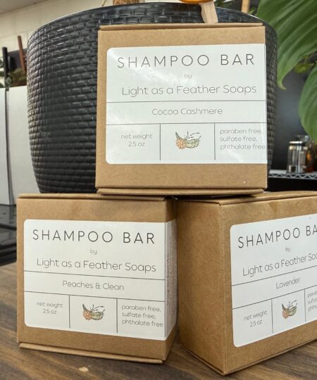 Eco-Friendly SynDet Shampoo Bars